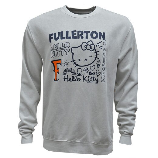 Blue 84 Hello Kitty Icons Crewneck